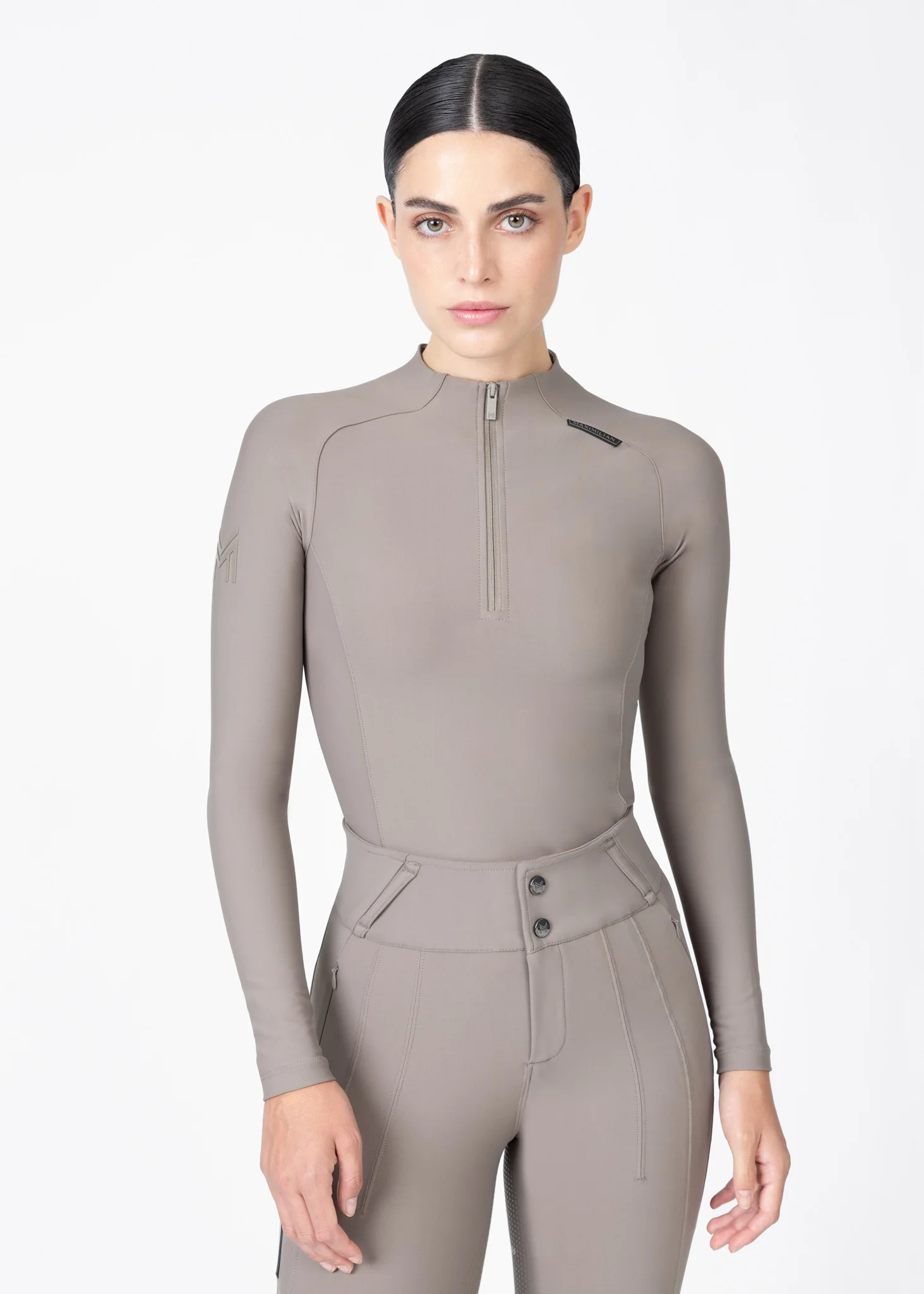 Origin Long Sleeve Base Layer (Taupe) - Image 7