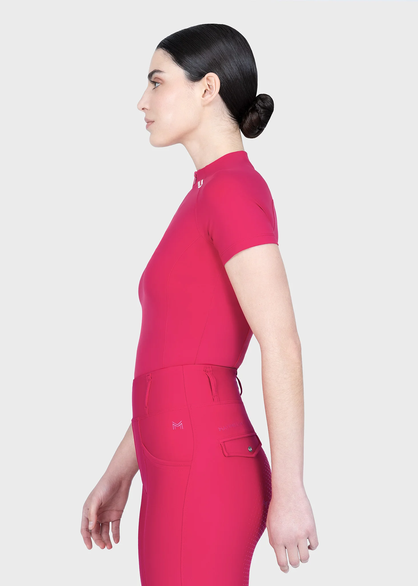 Origin Short Sleeve Base Layer (Cranberry) - Image 2