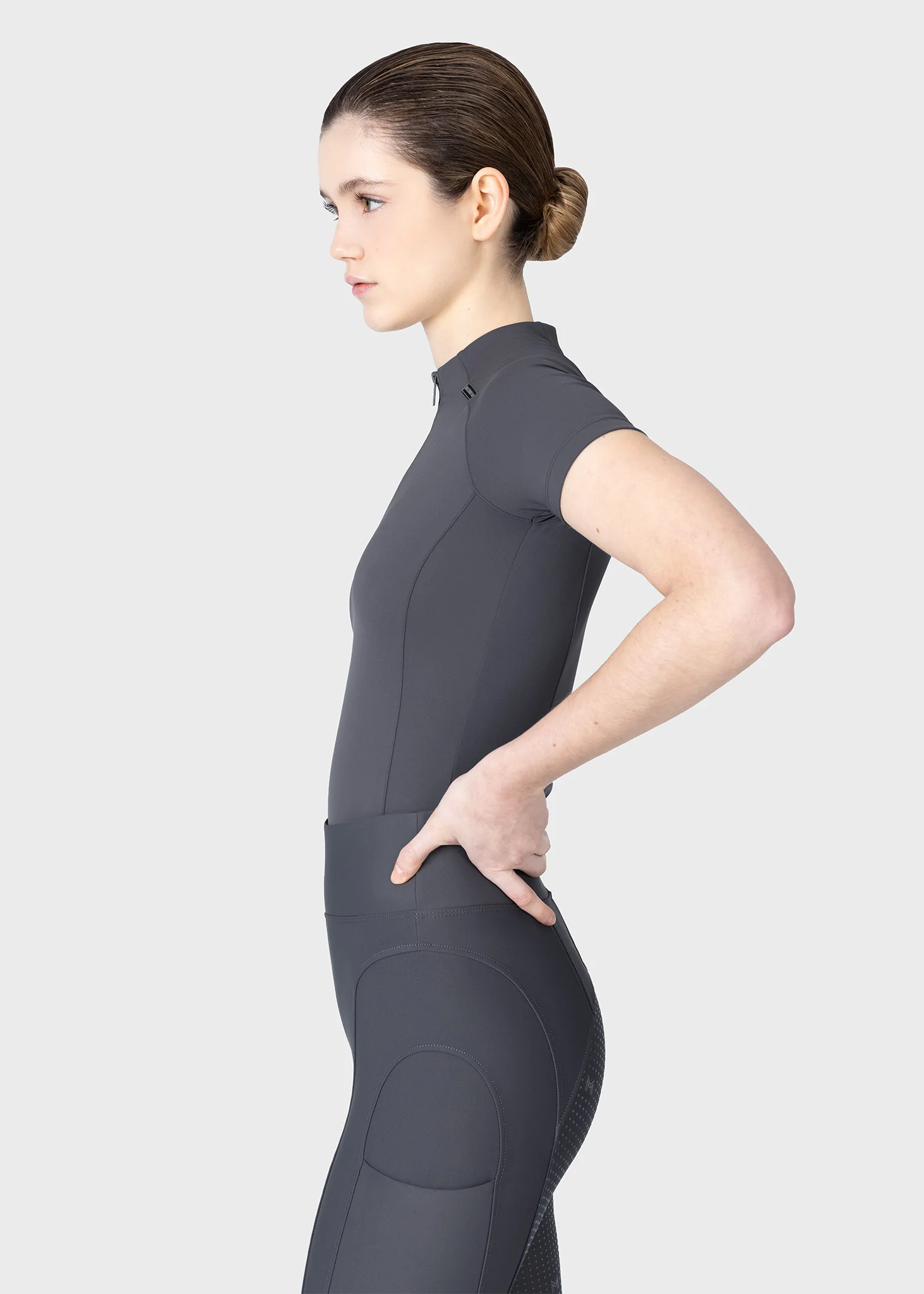 Origin Short Sleeve Base Layer (Graphite) - Image 2