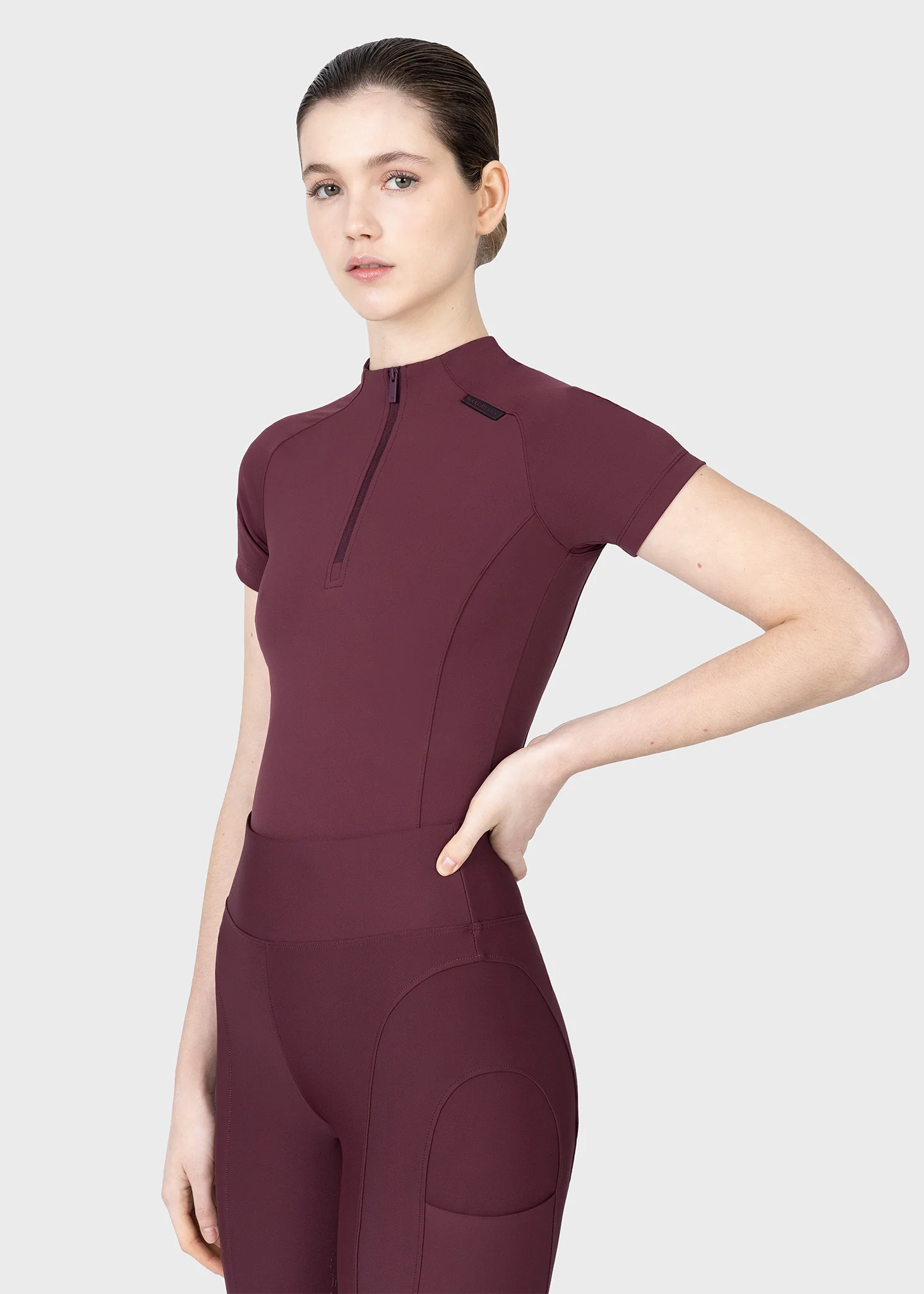 Origin Short Sleeve Base Layer (Rosewood) - Image 2