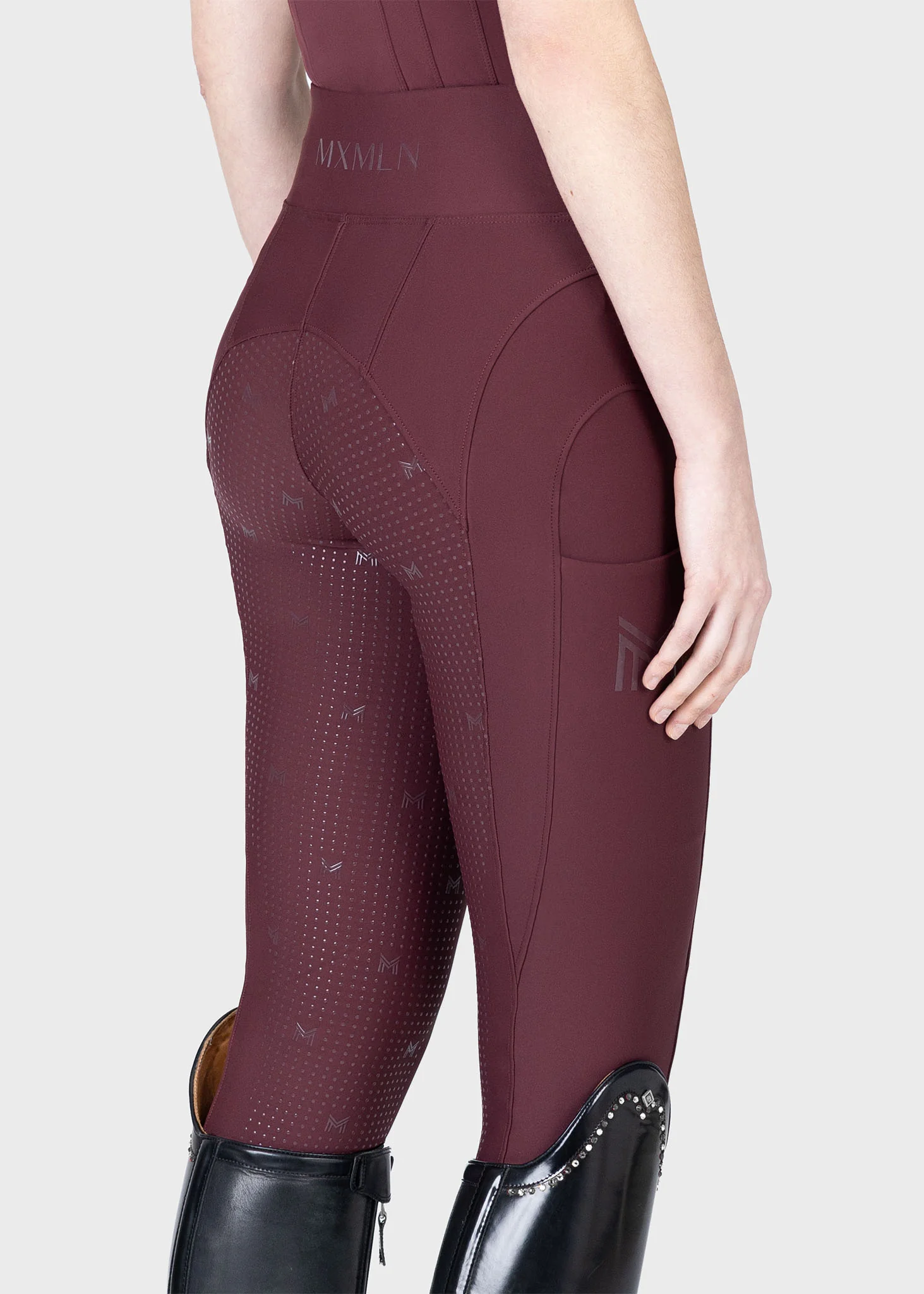 Outline Riding Leggings (Rosewood) - Image 4