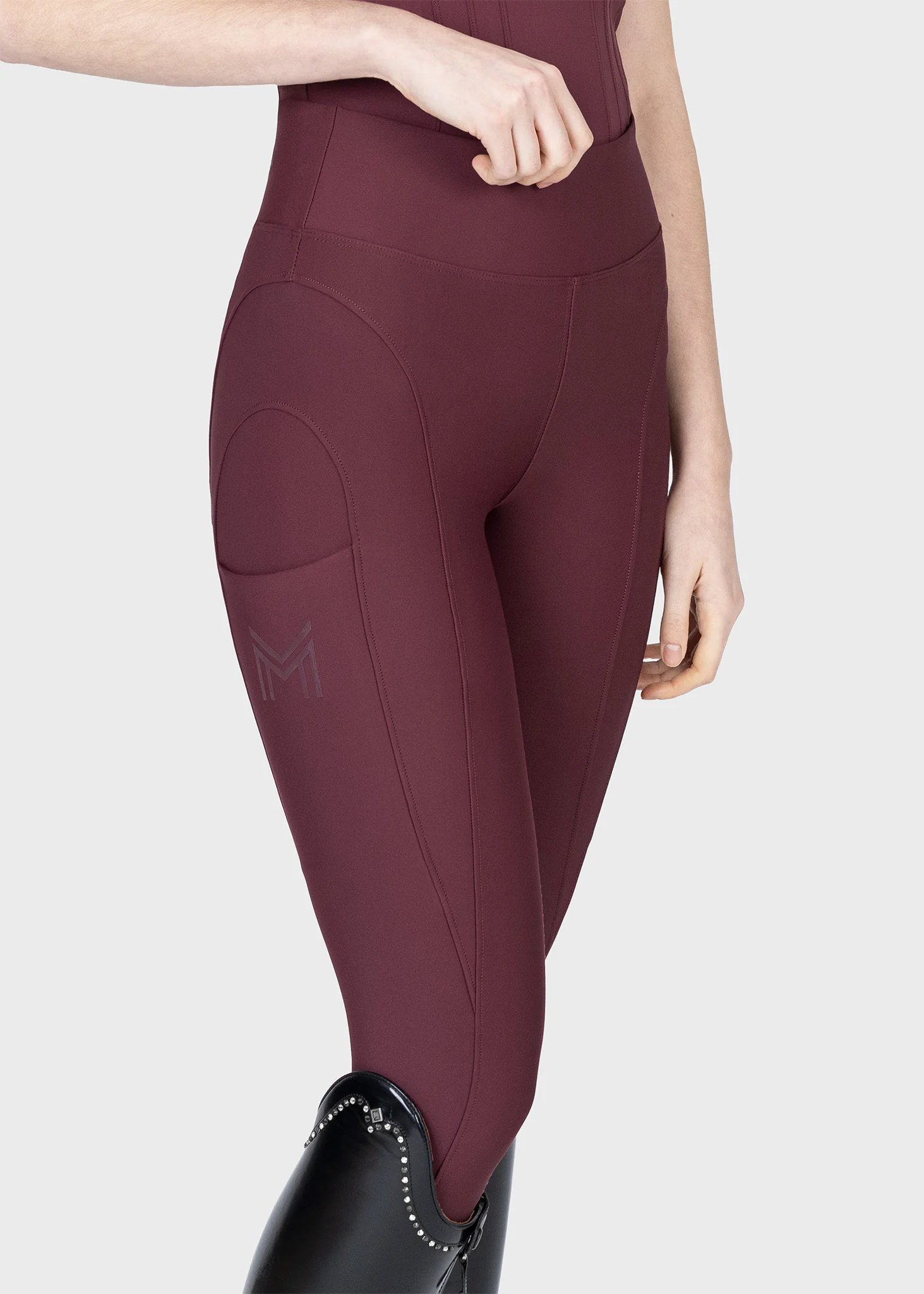 Outline Riding Leggings (Rosewood) - Image 5