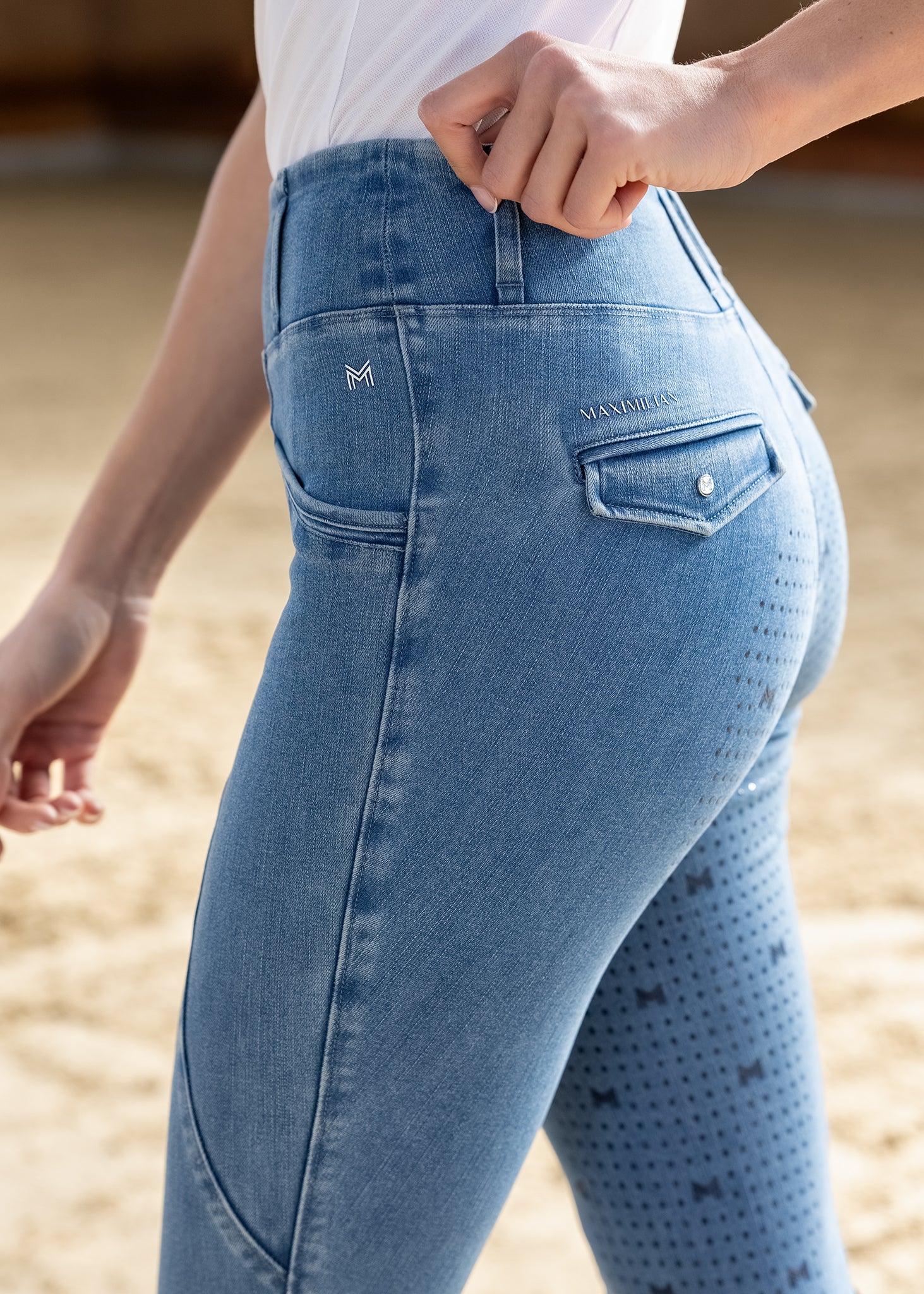 Pro Riding Leggings (Denim) - Image 6