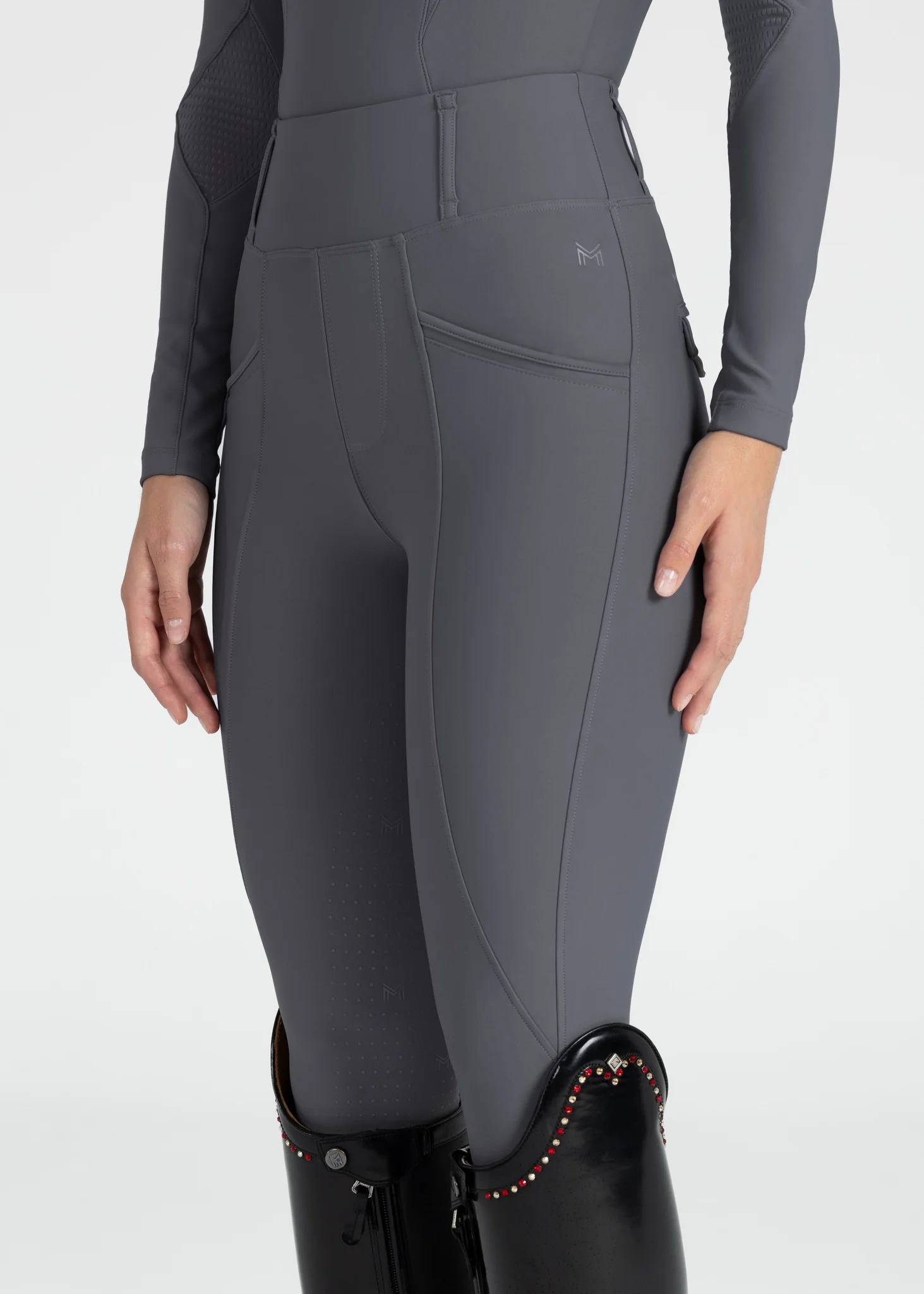 Pro Riding Leggings (Graphite) - Image 8