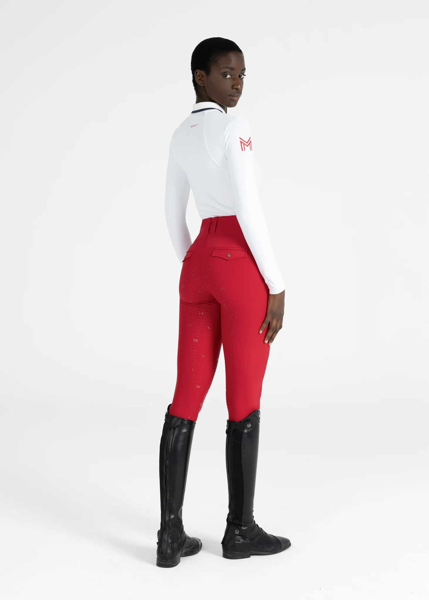 Pro Riding Leggings (Grenadine) - Image 2