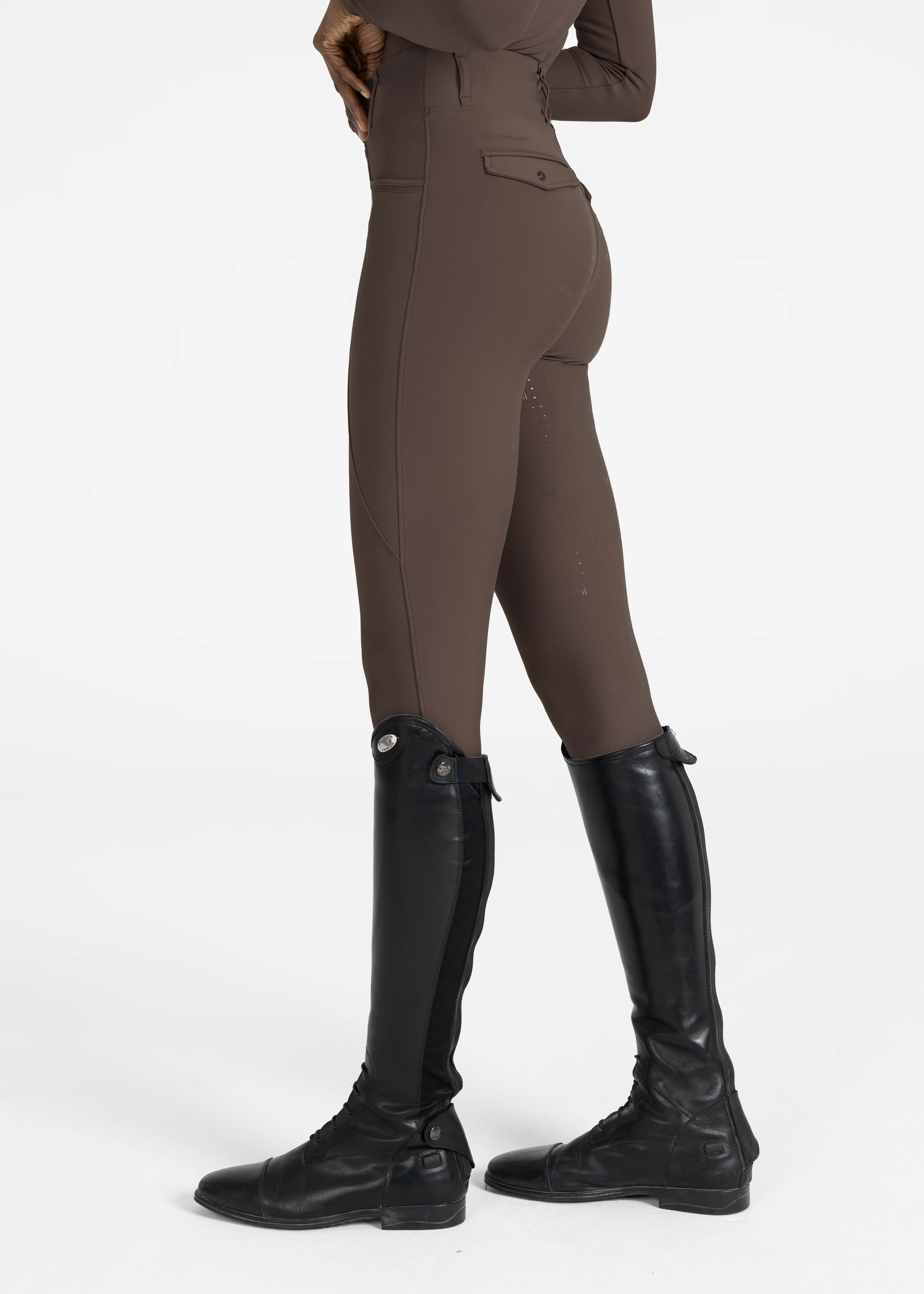 Pro Riding Leggings (Mocha) - Image 3