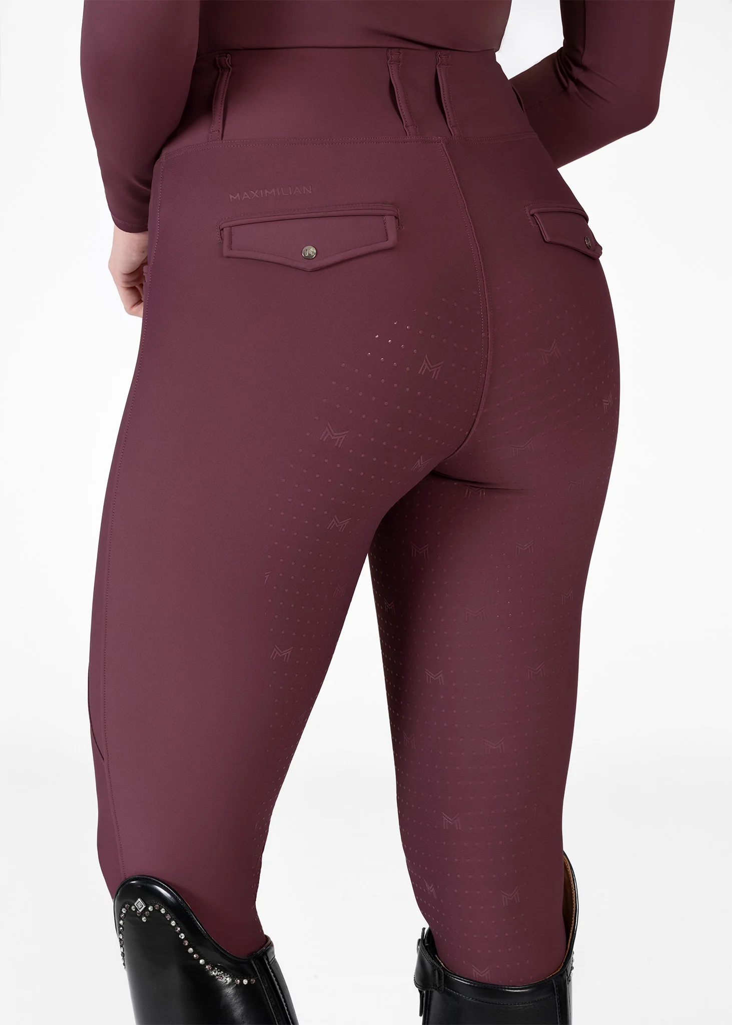 Pro Riding Leggings (Rosewood) - Image 6