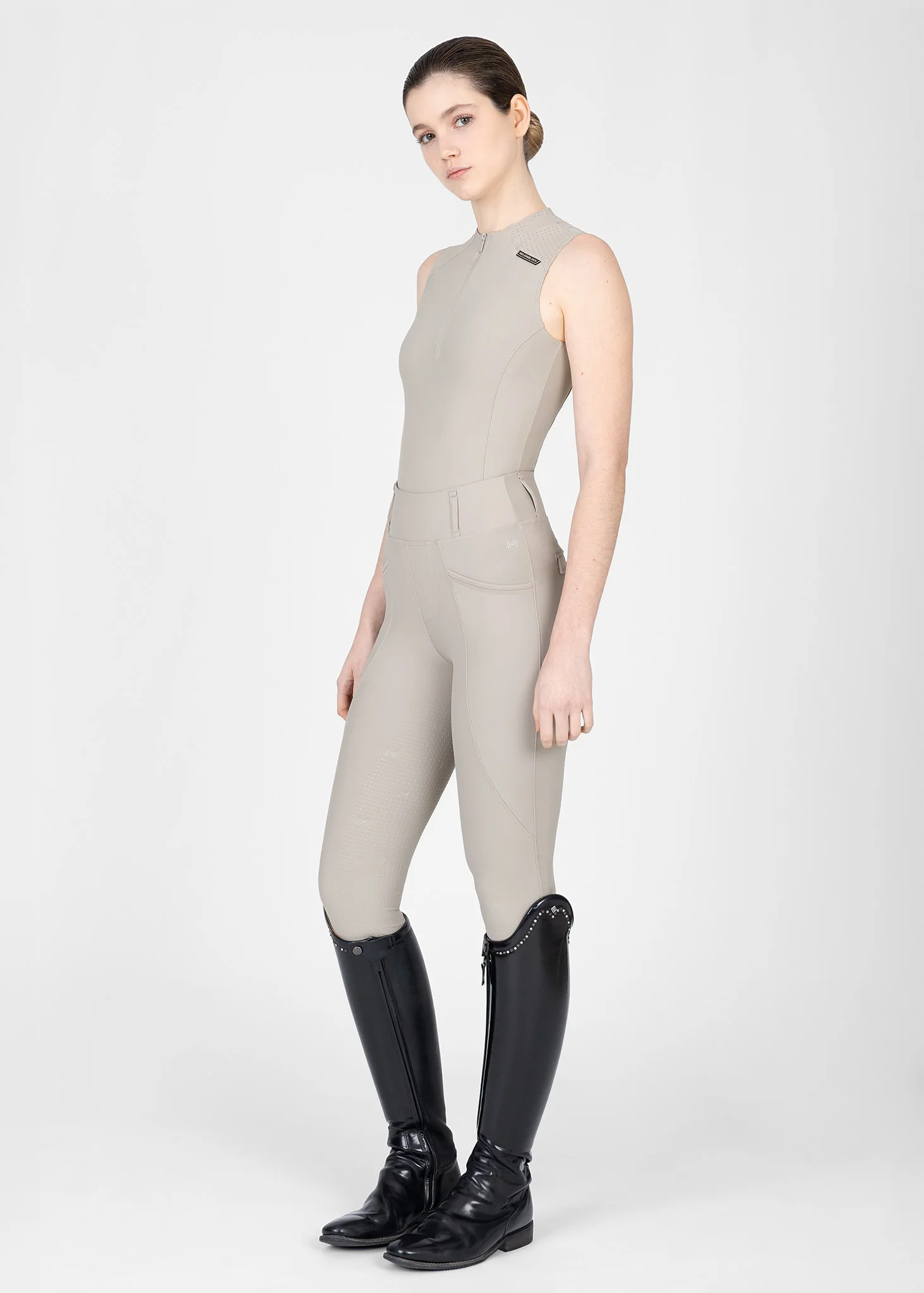 Pro Riding Leggings (Soft Taupe) - Image 11