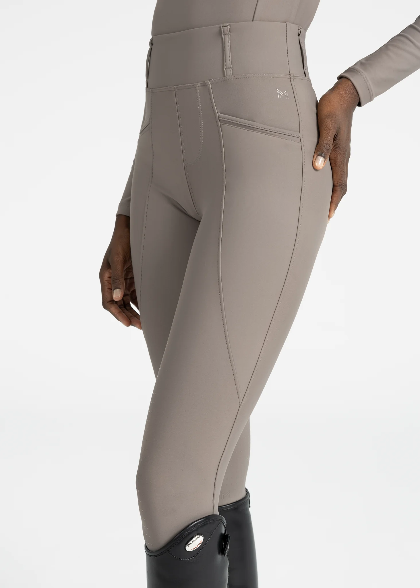Pro Riding Leggings (Taupe) - Image 6