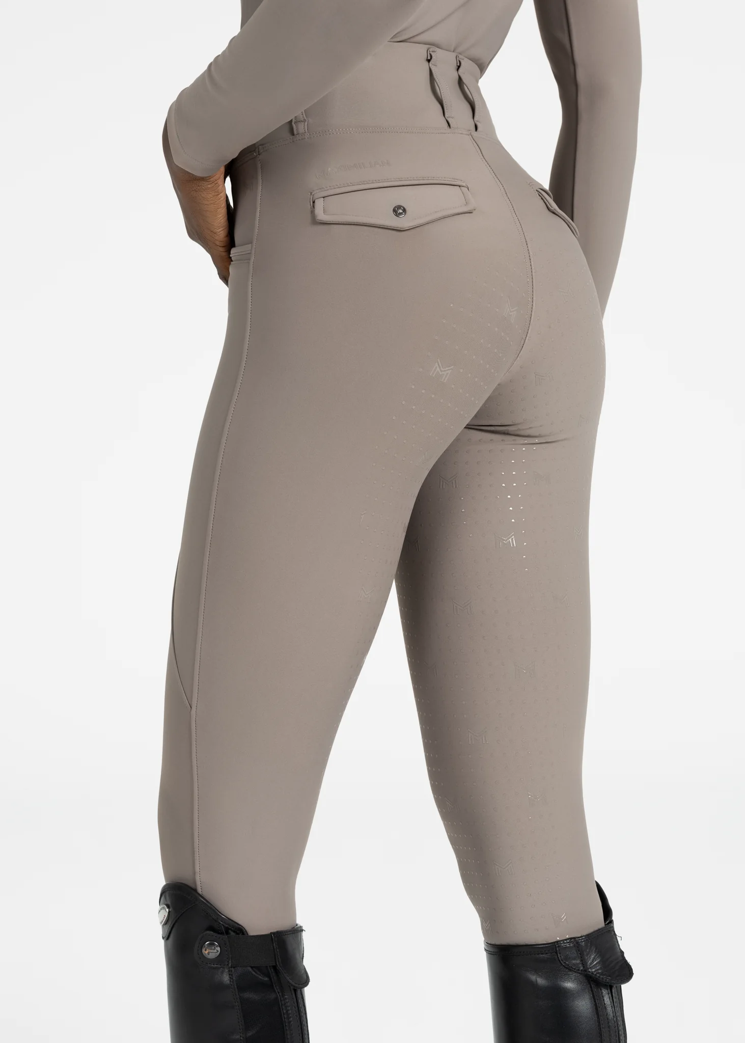Pro Riding Leggings (Taupe) - Image 7