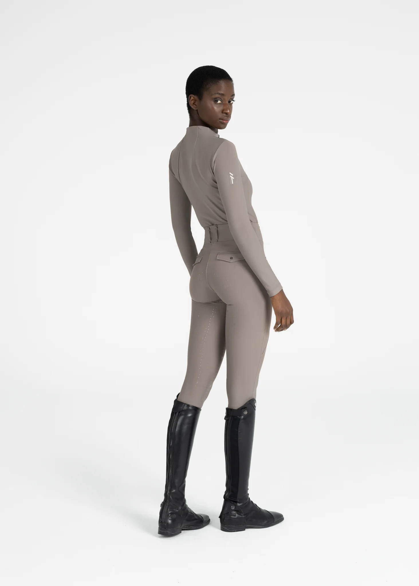Pro Riding Leggings (Taupe) - Image 9
