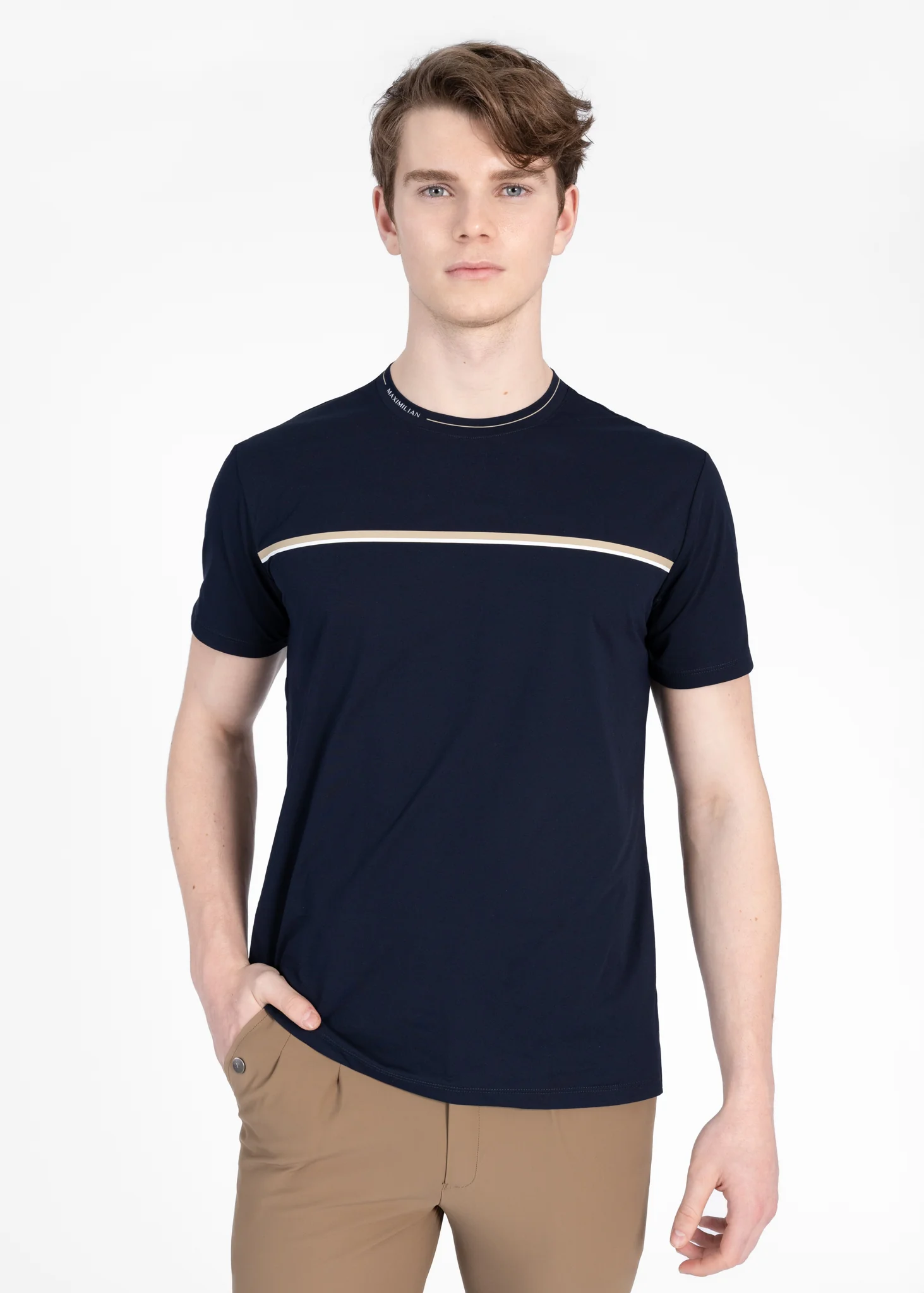 Step Technical T-Shirt (Navy)