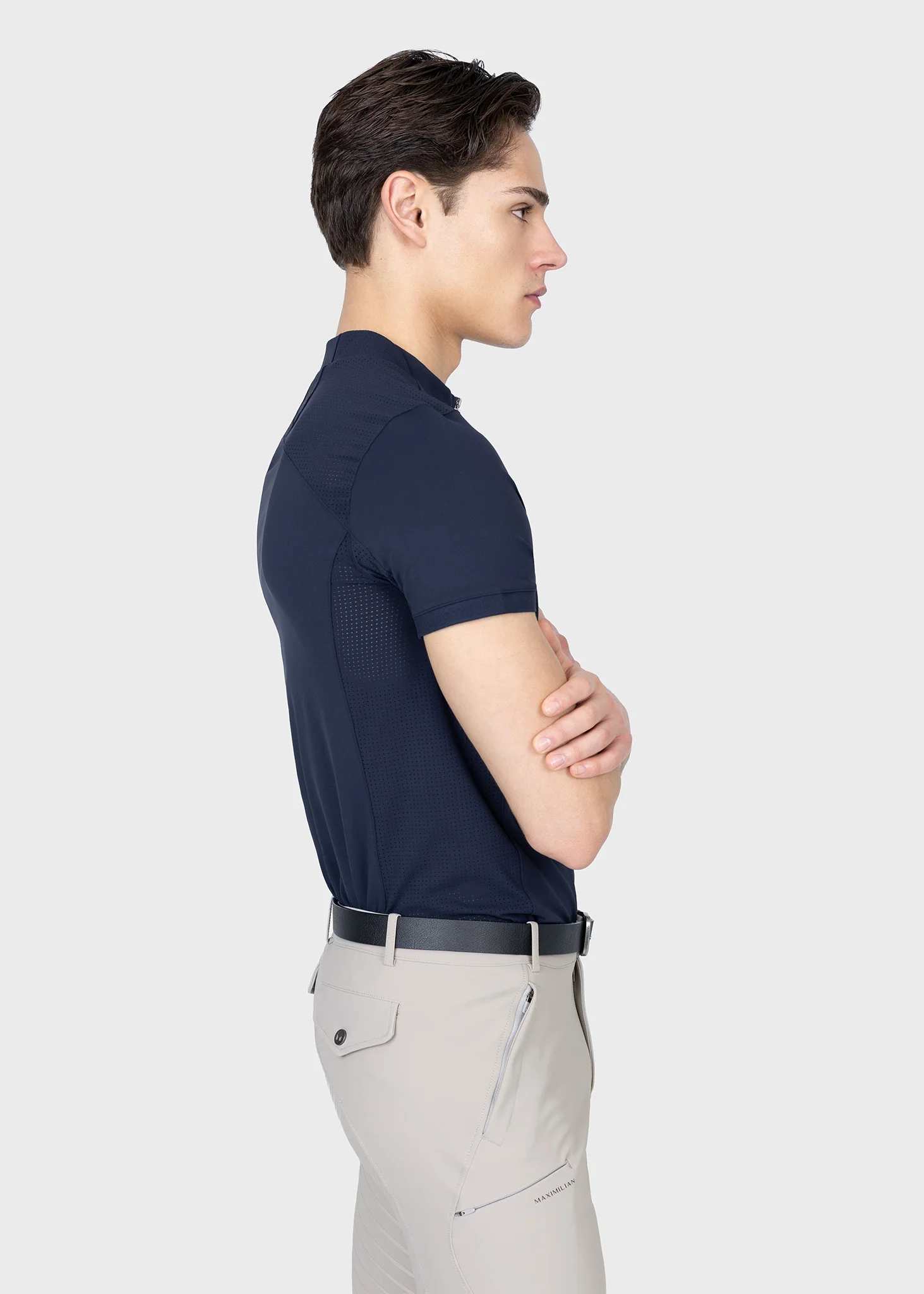Track Short Sleeve Base Layer (Atlantic) - Image 4