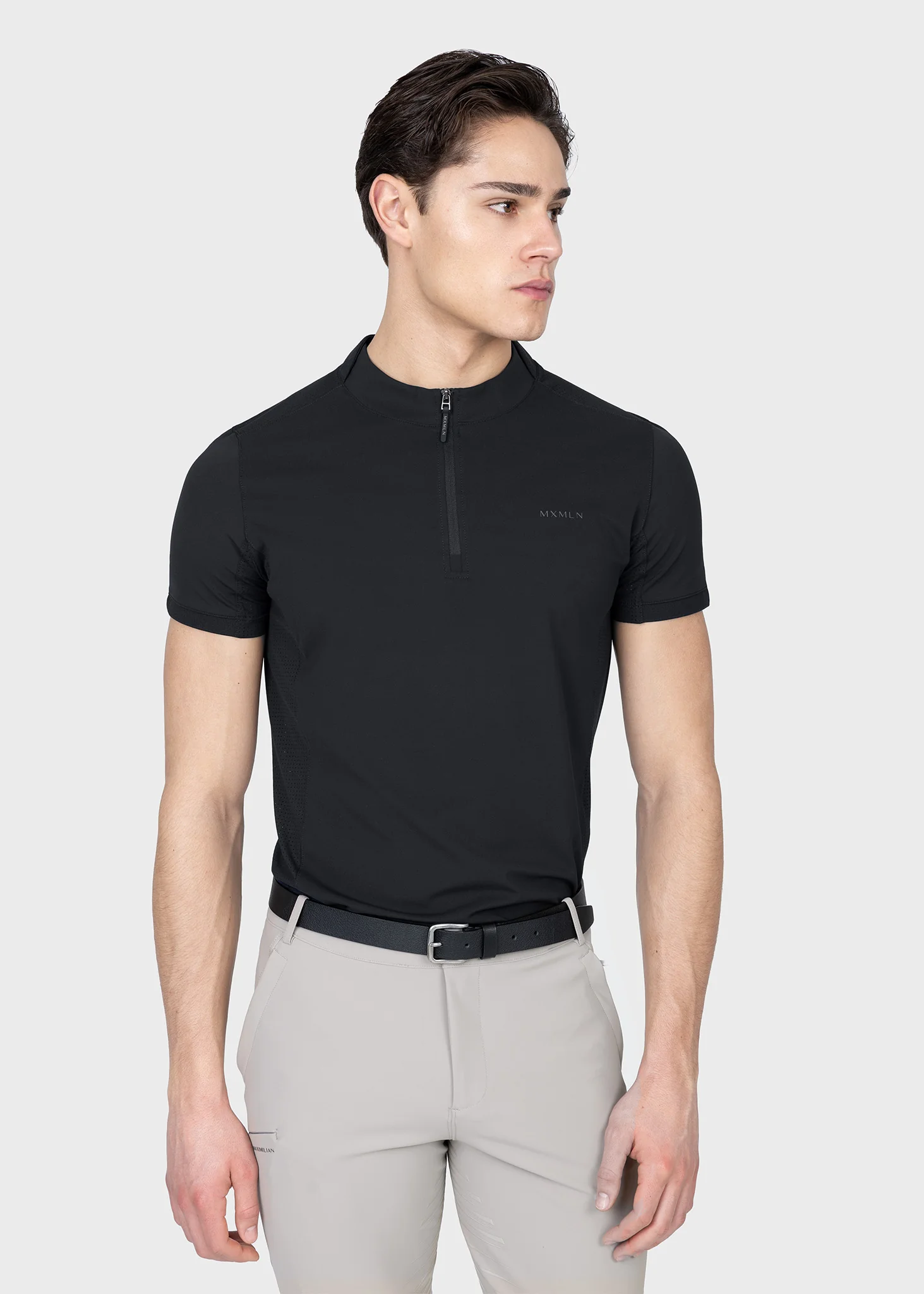 Track Short Sleeve Base Layer (Black)