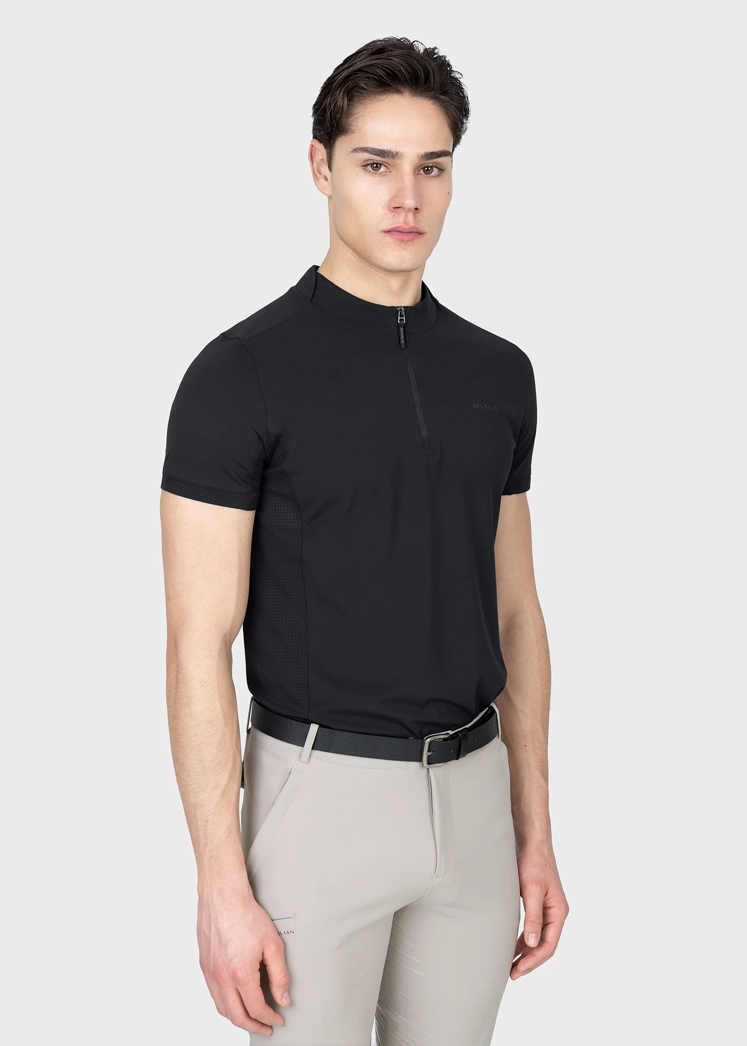 Track Short Sleeve Base Layer (Black) - Image 5