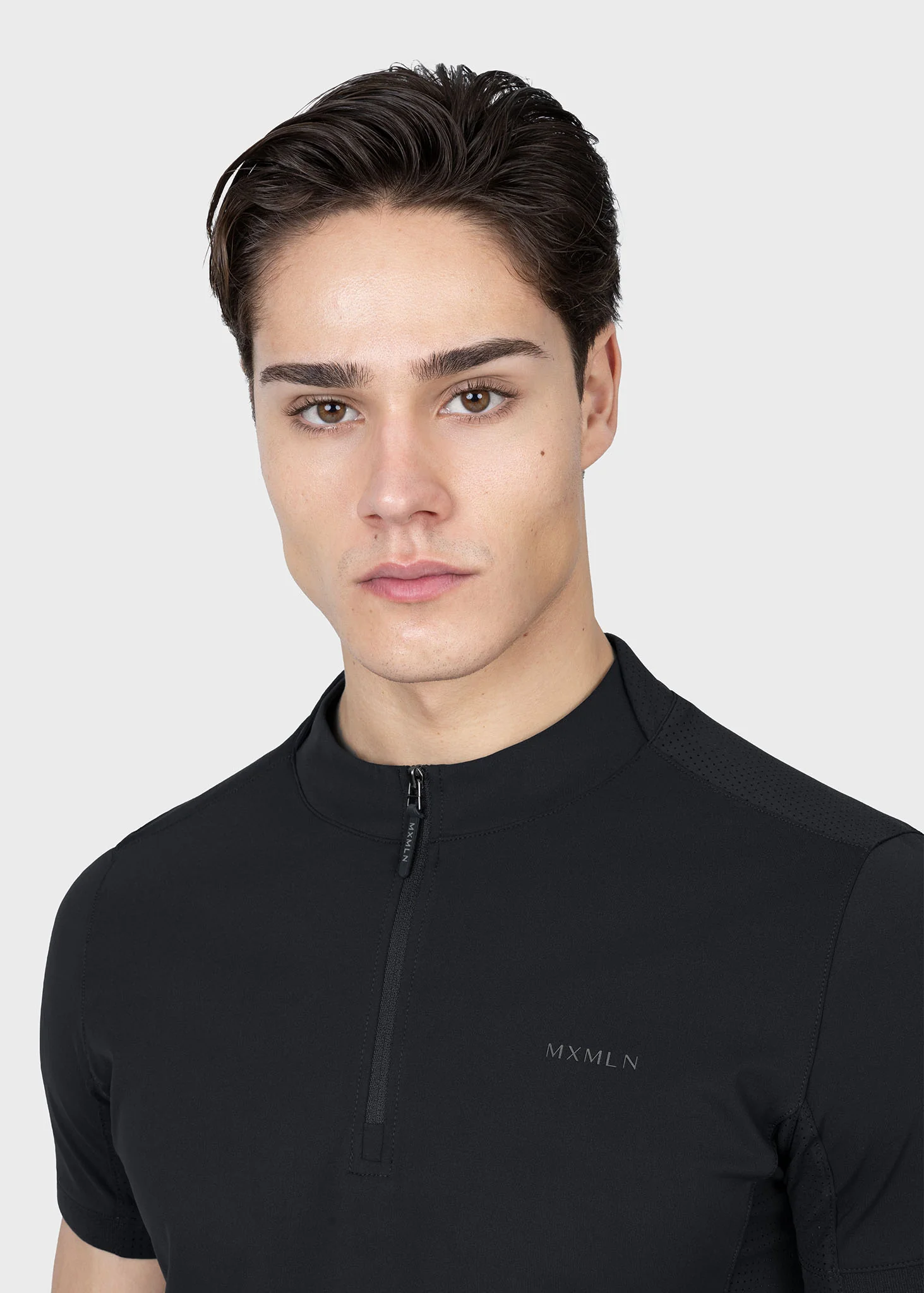 Track Short Sleeve Base Layer (Black) - Image 7