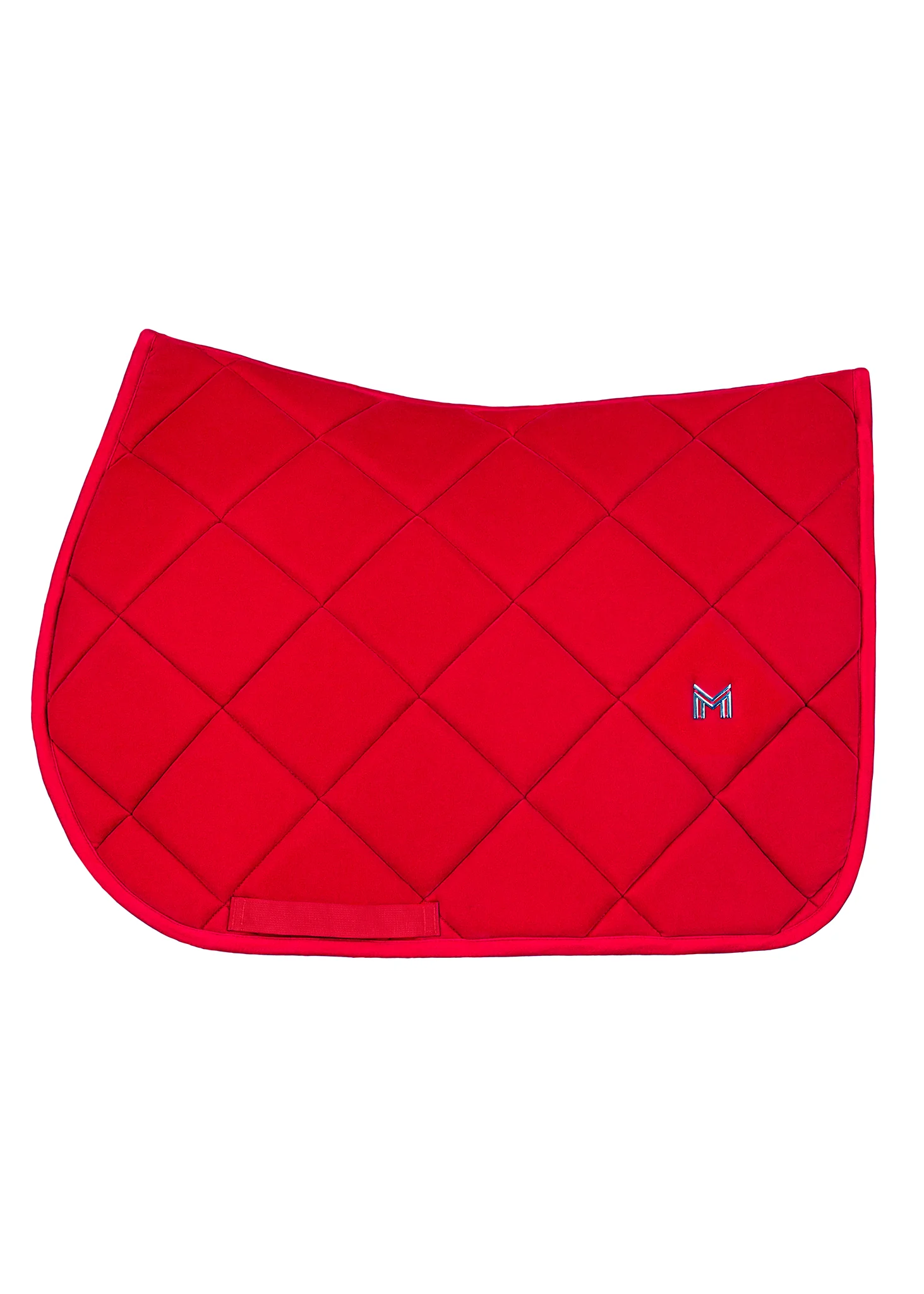 Velvet Jumping Saddle Pad (Crimson)