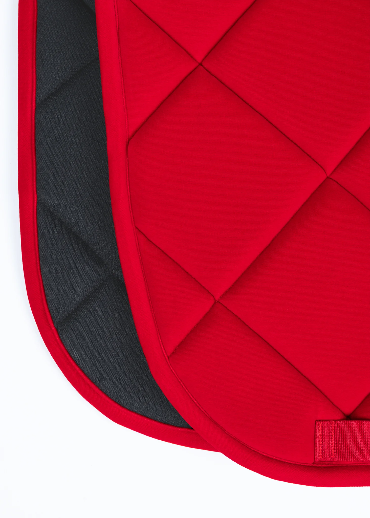 Velvet Jumping Saddle Pad (Crimson) - Image 5