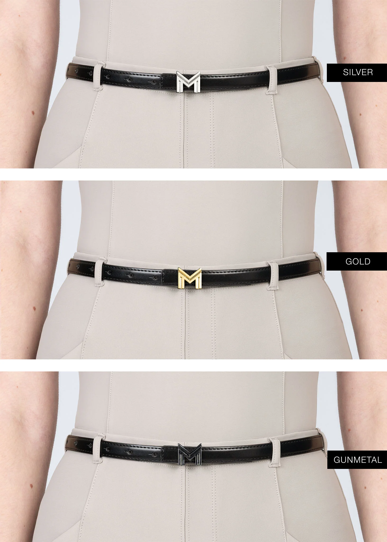 Velya Riding Leggings + Belt (Soft Taupe) - Image 11