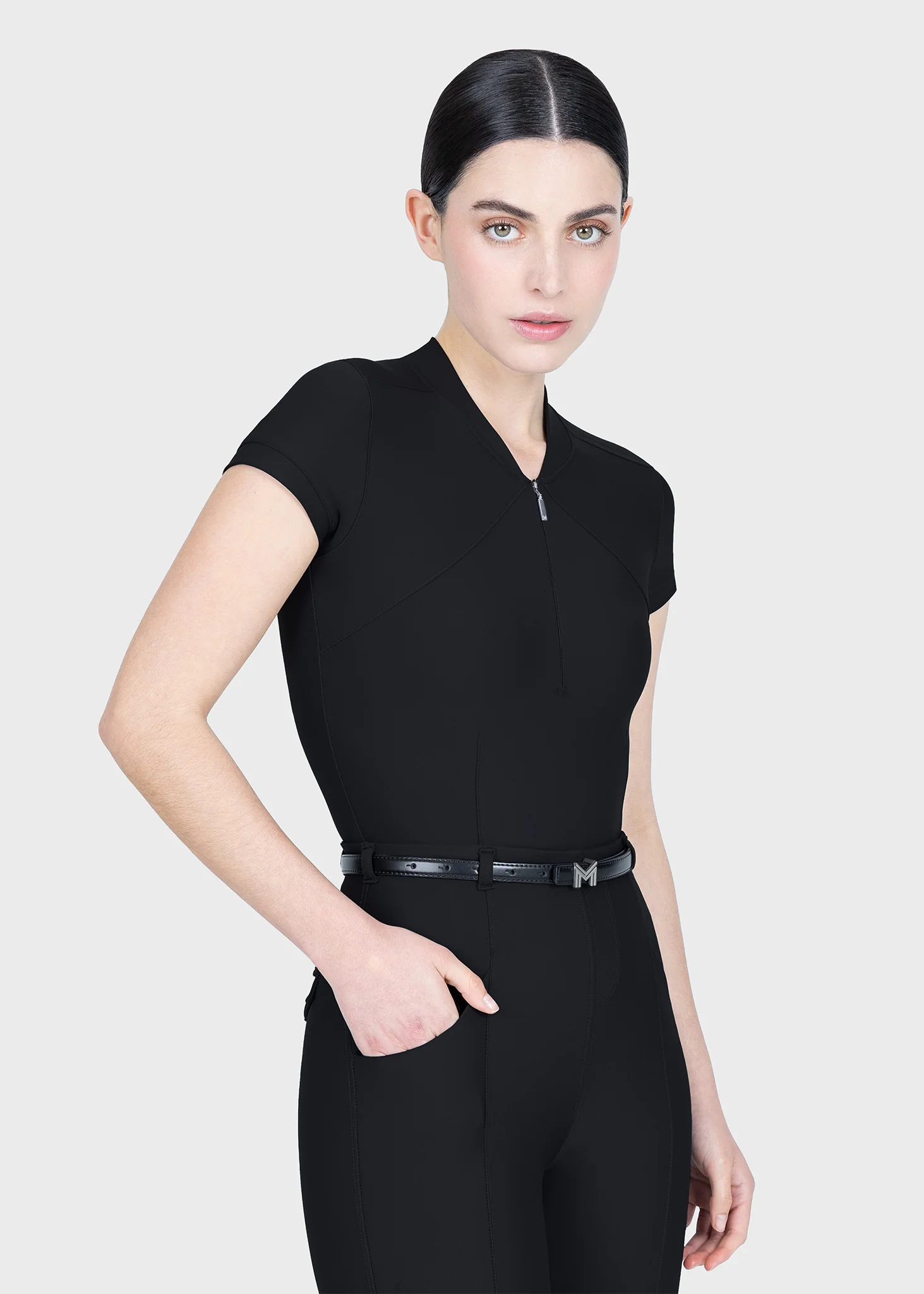 Velya Short Sleeve Base Layer (Black)