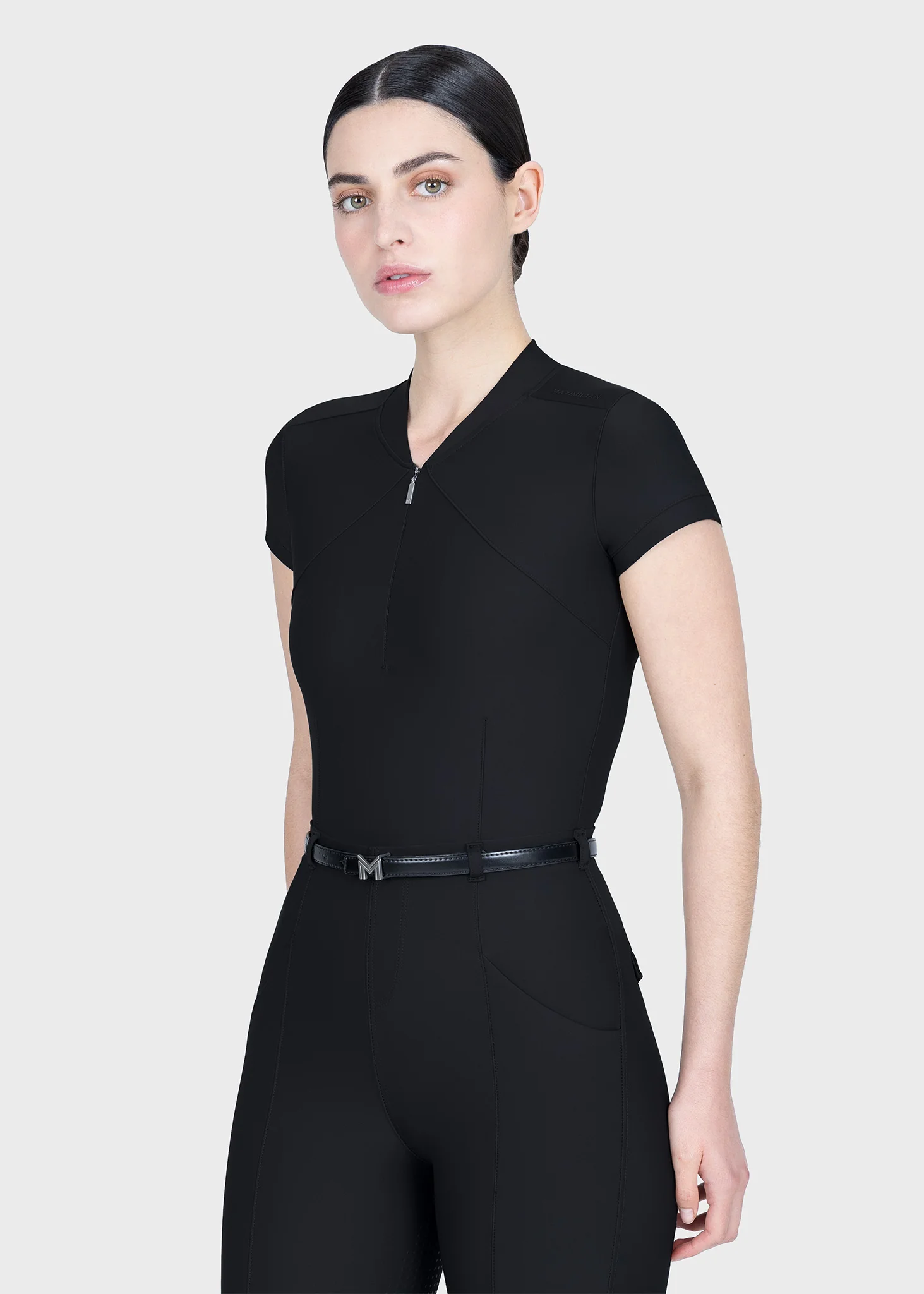 Velya Short Sleeve Base Layer (Black) - Image 2