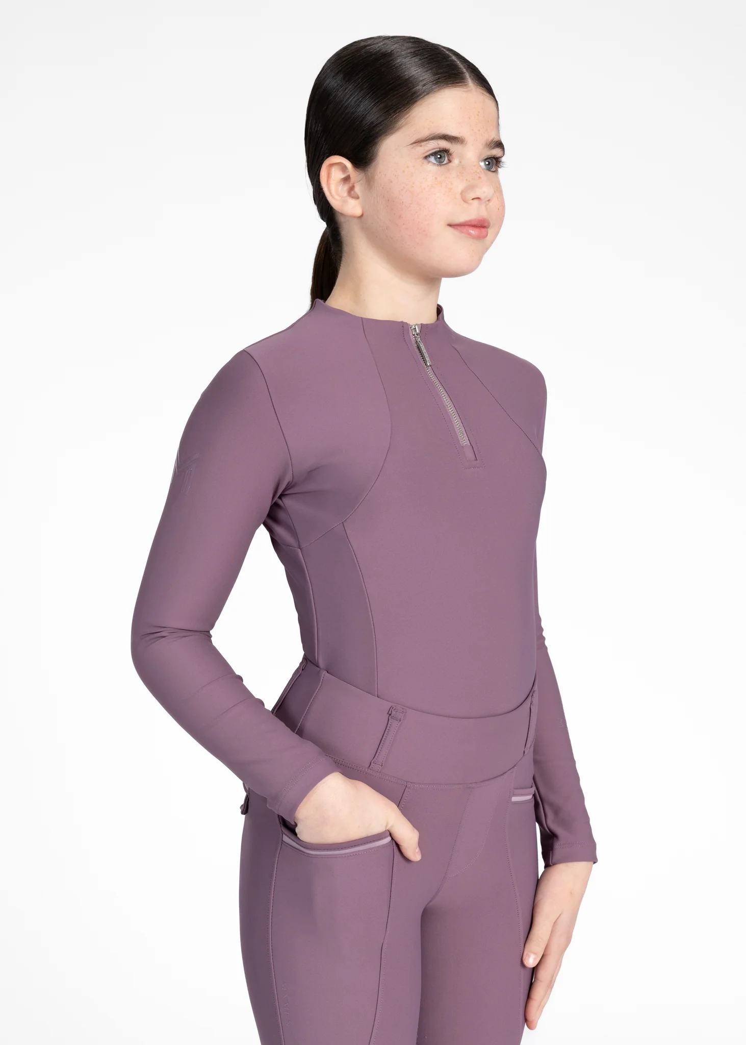 YR Long Sleeve Base Layer (Plum)