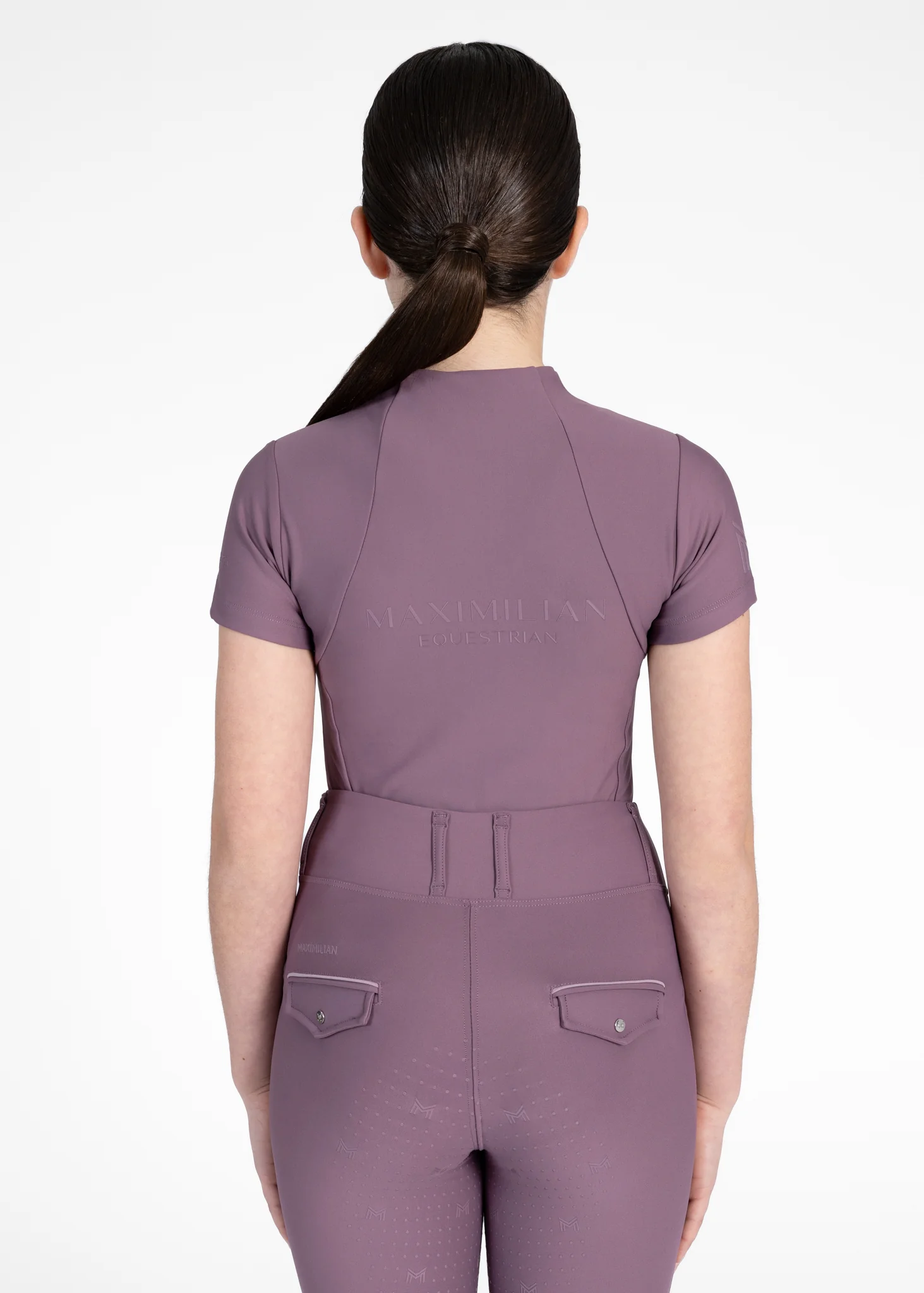 YR Short Sleeve Base Layer (Plum) - Image 3