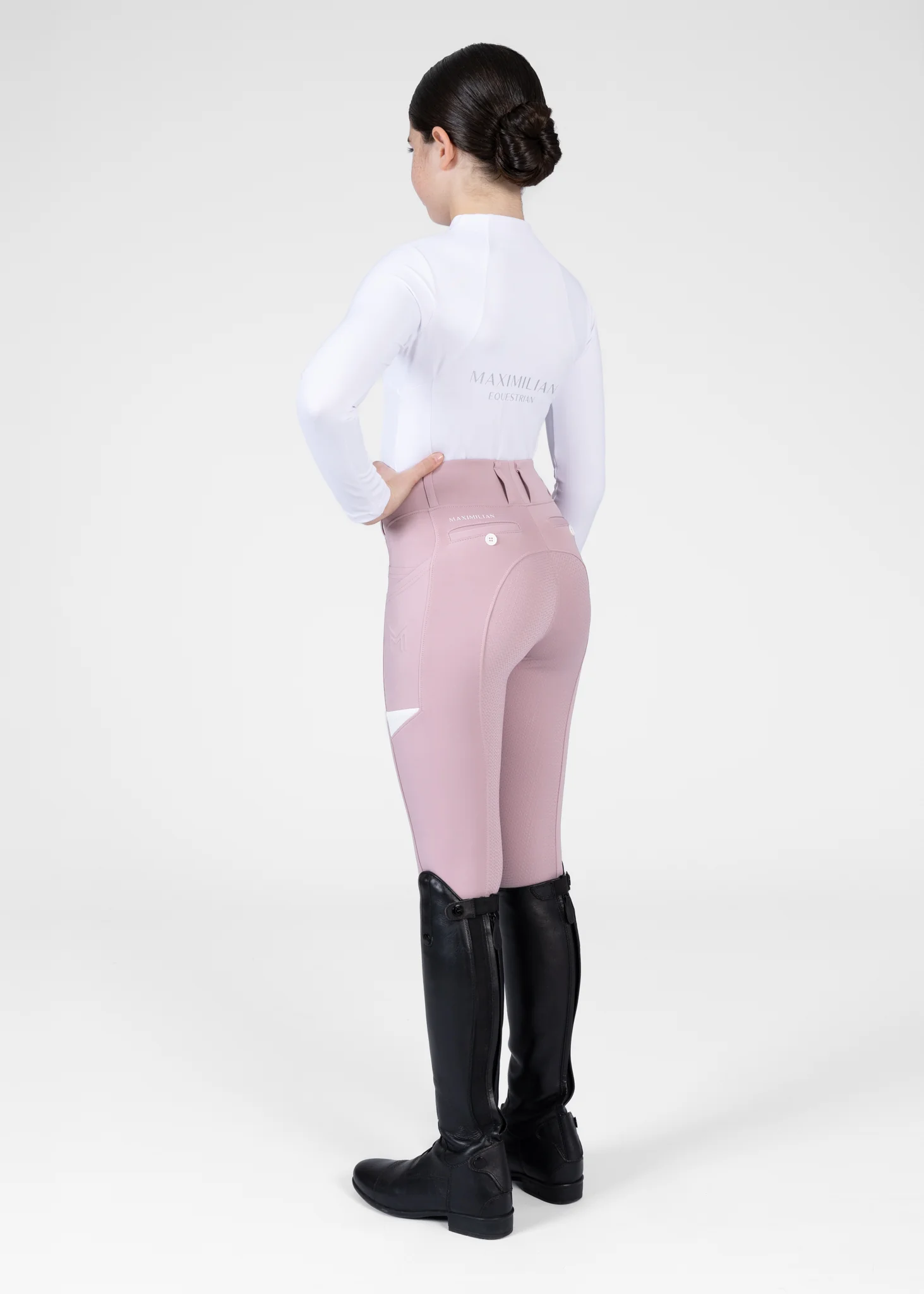 YR Tech Riding Leggings (Mauve) - Image 7
