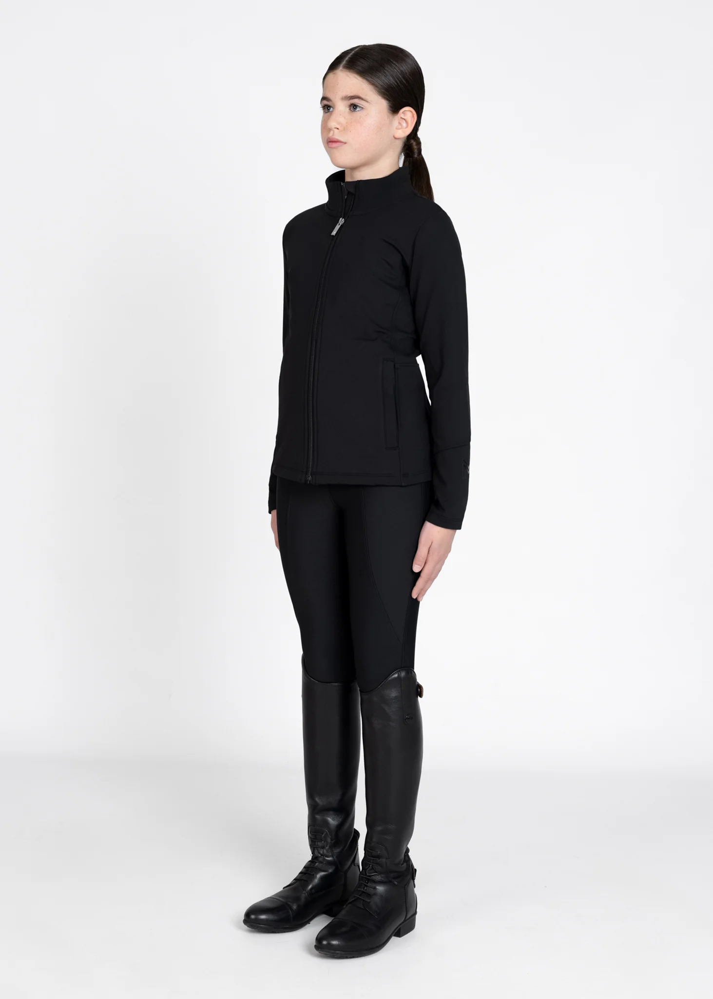 YR Vera Fleeced Jacket (Black) - Image 10