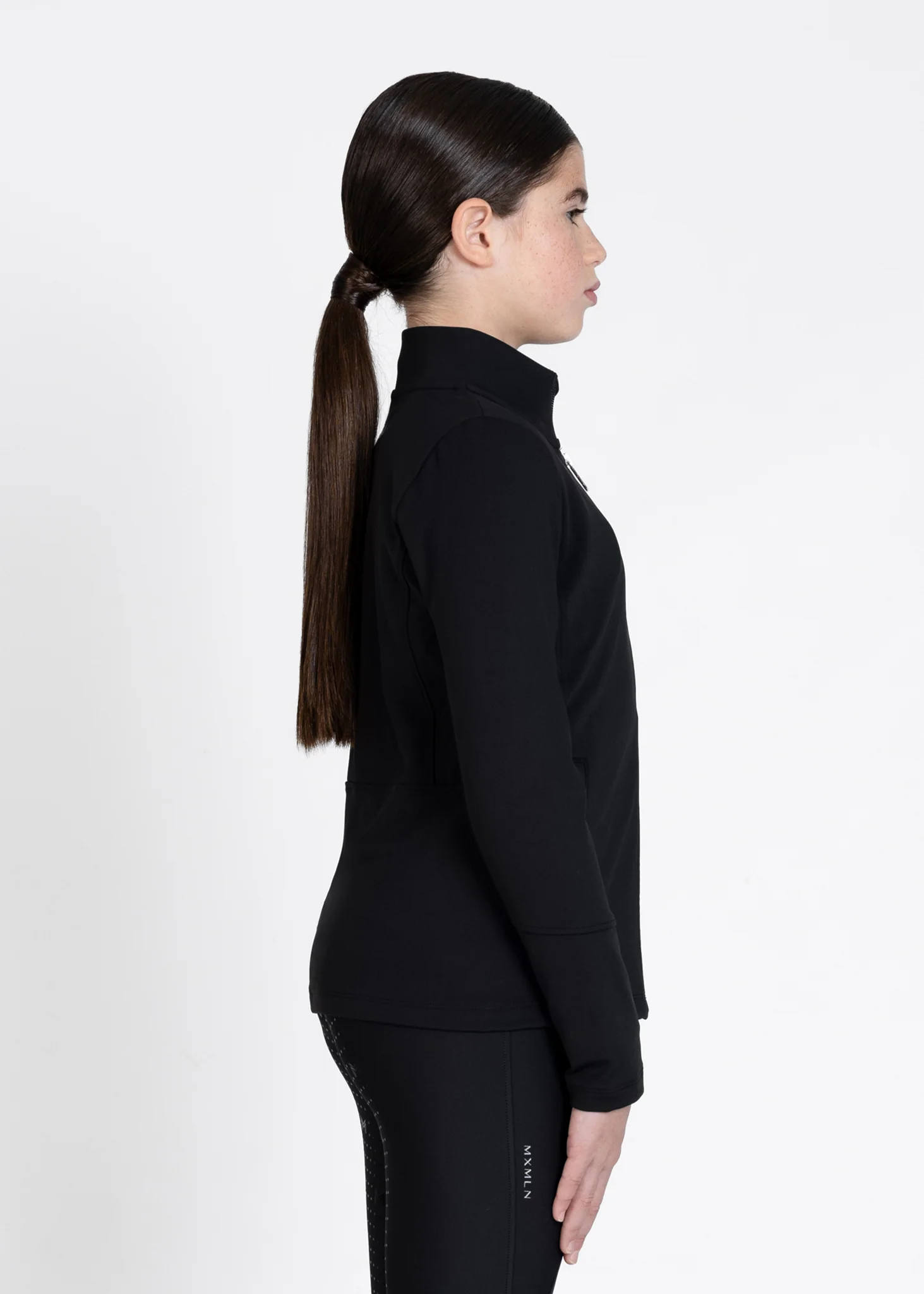 YR Vera Fleeced Jacket (Black) - Image 4